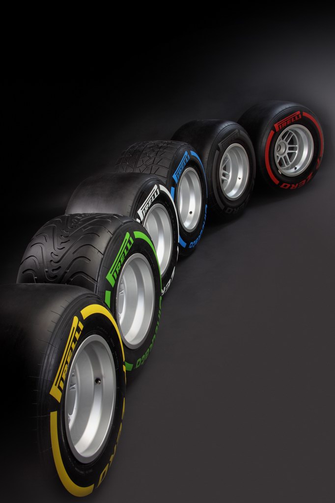 Pirelli F1 gomme 2012
